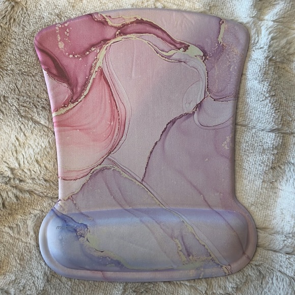 NWOT Marble Design Wrist Support & Mouse Pad - Picture 7 of 8
